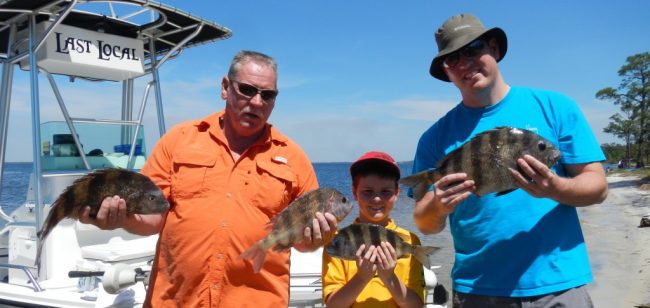 Last Local Guide Service, J. Wormfly sheepshead cover